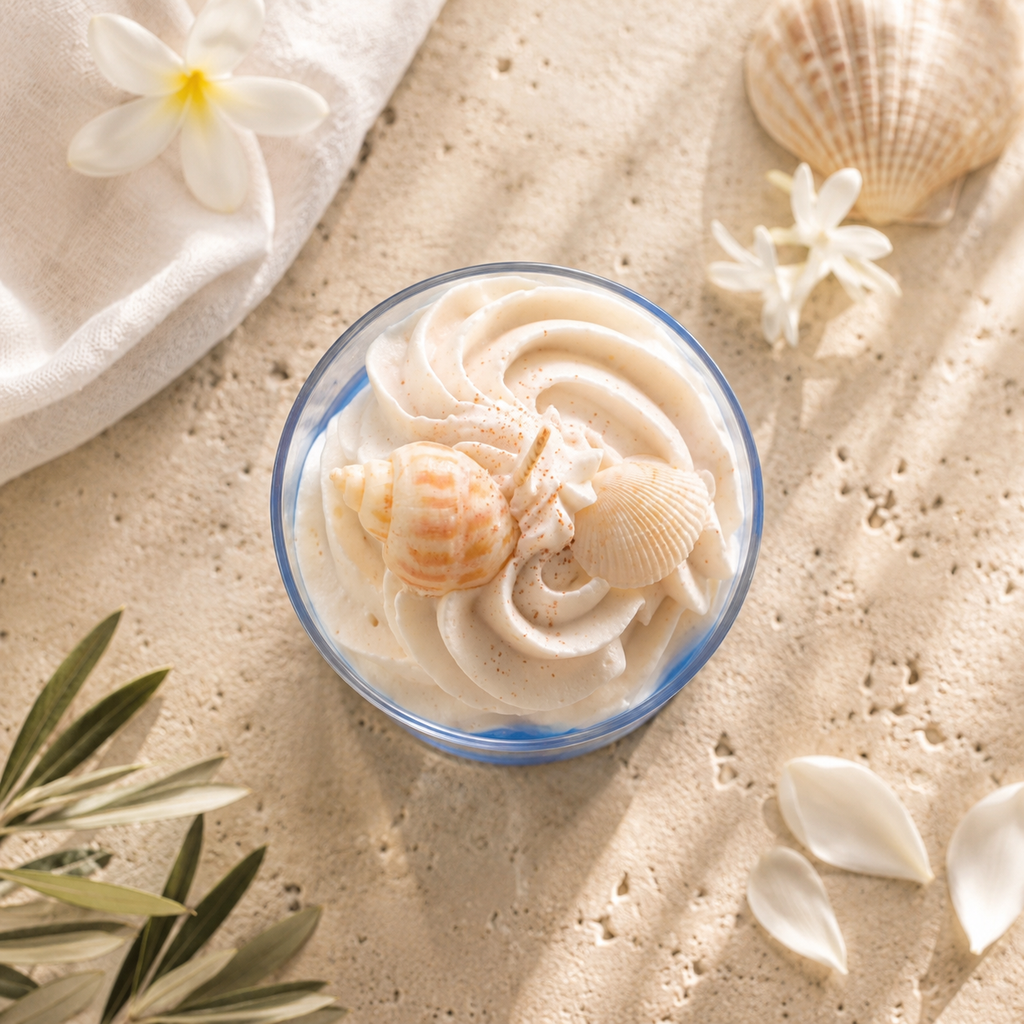 Bougie parfumée artisanale – Soleil d'Azur