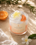 Bougie parfumée artisanale – Monoï Clémentine