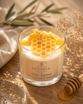 Bougie parfumée artisanale – Miel Ambré